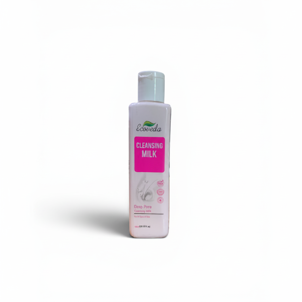 Ecoveda Cleansing Milk - Vibrant Single Bottle